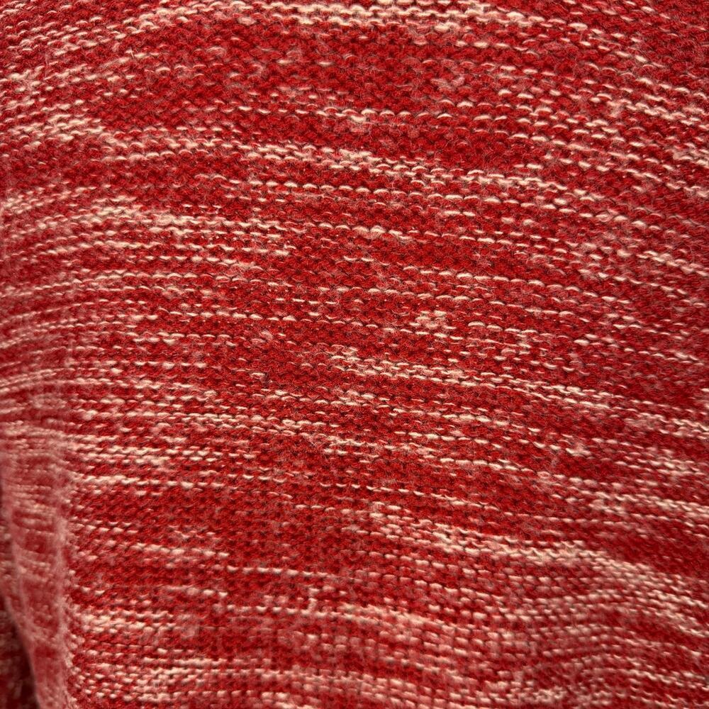 URBAN OUTFITTERS Womens Colie Brick Red Open Front Cardigan Sweater XS OVERSIZED - Picture 9 of 10